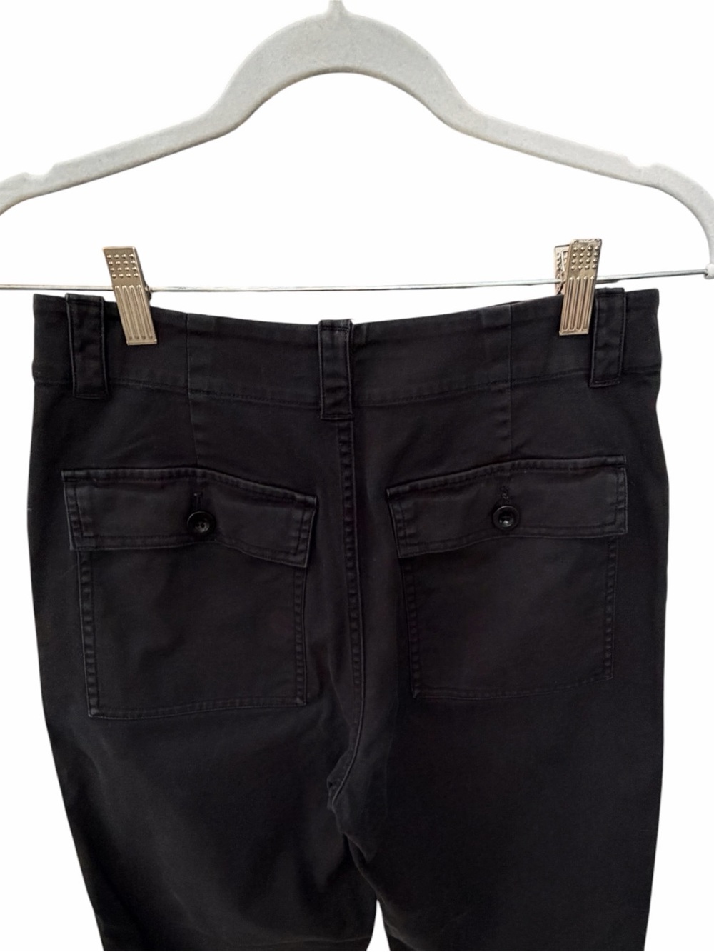 Jenni Kayne Black Ranger Trouser Pants Size 2 High Rise Cotton Blend $325 - Picture 6 of 12
